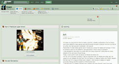 Desktop Screenshot of eylam.deviantart.com