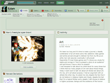 Tablet Screenshot of eylam.deviantart.com