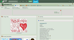 Desktop Screenshot of animaster737.deviantart.com