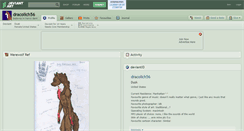 Desktop Screenshot of dracolich56.deviantart.com