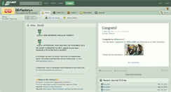Desktop Screenshot of dd-factory.deviantart.com