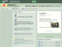 Tablet Screenshot of dd-factory.deviantart.com