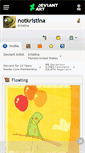 Mobile Screenshot of notkristina.deviantart.com