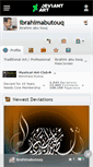 Mobile Screenshot of ibrahimabutouq.deviantart.com