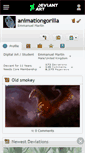 Mobile Screenshot of animationgorilla.deviantart.com