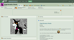 Desktop Screenshot of ginga-densetsu-weedo.deviantart.com