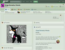 Tablet Screenshot of ginga-densetsu-weedo.deviantart.com