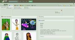 Desktop Screenshot of jeccie.deviantart.com