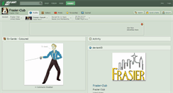 Desktop Screenshot of frasier-club.deviantart.com