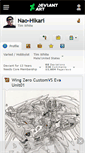 Mobile Screenshot of nao-hikari.deviantart.com