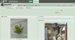 Desktop Screenshot of moose-stock.deviantart.com
