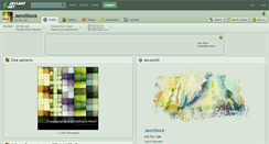 Desktop Screenshot of jennistock.deviantart.com