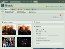 Tablet Screenshot of dapresents.deviantart.com