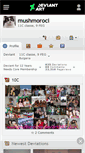Mobile Screenshot of mushmoroci.deviantart.com