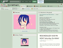 Tablet Screenshot of downrightsugoi.deviantart.com