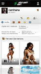 Mobile Screenshot of caninana.deviantart.com