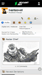 Mobile Screenshot of ivanteowei.deviantart.com