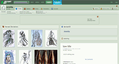 Desktop Screenshot of amnita.deviantart.com