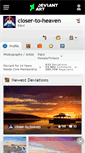 Mobile Screenshot of closer-to-heaven.deviantart.com