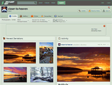 Tablet Screenshot of closer-to-heaven.deviantart.com