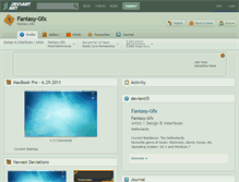 Tablet Screenshot of fantasy-gfx.deviantart.com