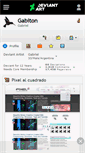 Mobile Screenshot of gabiton.deviantart.com