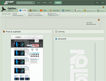 Tablet Screenshot of gabiton.deviantart.com