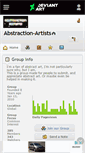 Mobile Screenshot of abstraction-artists.deviantart.com