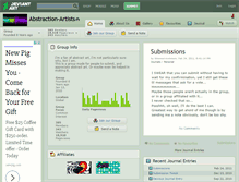 Tablet Screenshot of abstraction-artists.deviantart.com