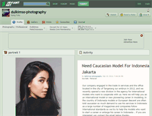 Tablet Screenshot of dulkimso-photography.deviantart.com
