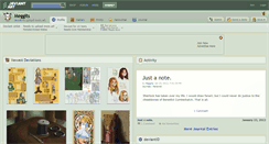 Desktop Screenshot of meggits.deviantart.com