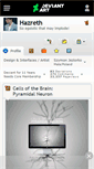 Mobile Screenshot of hazreth.deviantart.com