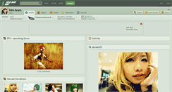 Desktop Screenshot of kim-tram.deviantart.com