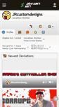 Mobile Screenshot of jrcustomdesigns.deviantart.com