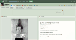 Desktop Screenshot of cyrano82.deviantart.com