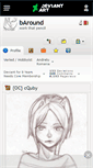 Mobile Screenshot of baround.deviantart.com