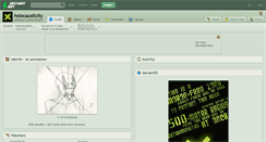 Desktop Screenshot of holocausticity.deviantart.com