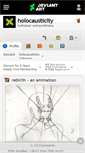 Mobile Screenshot of holocausticity.deviantart.com