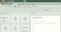 Desktop Screenshot of must-find-my-vati.deviantart.com