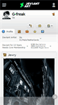 Mobile Screenshot of g-freak.deviantart.com