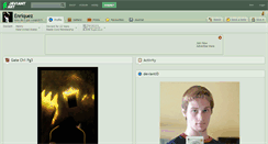 Desktop Screenshot of enriquez.deviantart.com