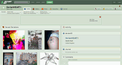 Desktop Screenshot of deviantheart1.deviantart.com