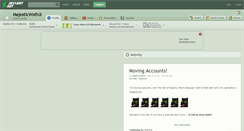 Desktop Screenshot of majesticwolfxx.deviantart.com