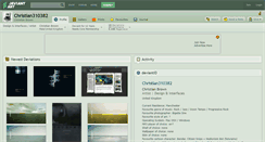 Desktop Screenshot of christian310382.deviantart.com
