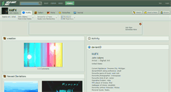 Desktop Screenshot of kidfx.deviantart.com
