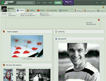 Tablet Screenshot of m-t-z.deviantart.com