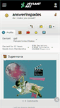 Mobile Screenshot of answerinspades.deviantart.com