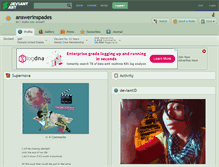 Tablet Screenshot of answerinspades.deviantart.com