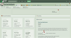 Desktop Screenshot of emocupcakequeen.deviantart.com
