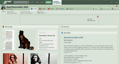 Desktop Screenshot of moonwerewolfair-2009.deviantart.com